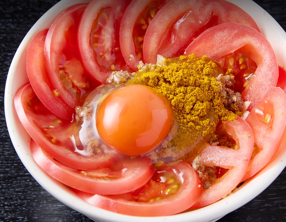 トマト丸ごとカレーチーズ